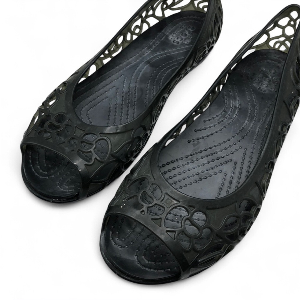 Crocs Women's Isabella Jelly II Flats - Picture 4 of 7